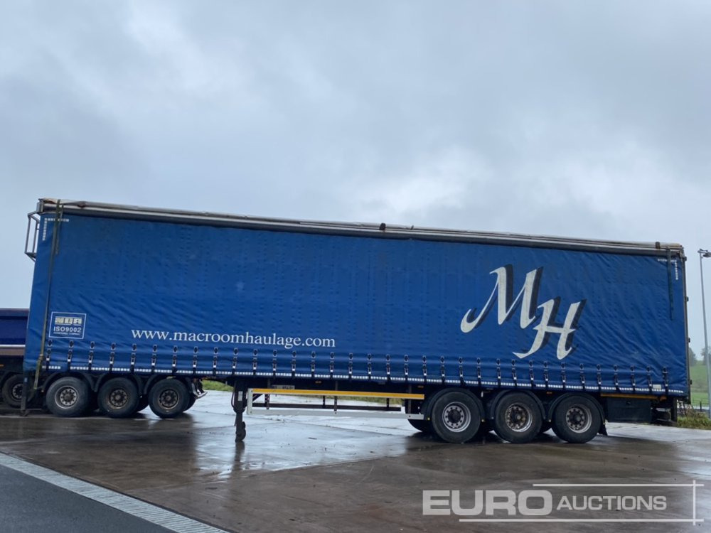 SDC 45' Tri Axle Curtainsider Trailer, BPW Axles - Schuifzeiloplegger: afbeelding 2 SDC 45' Tri Axle Curtainsider Trailer, BPW Axles - Schuifzeiloplegger: afbeelding 2