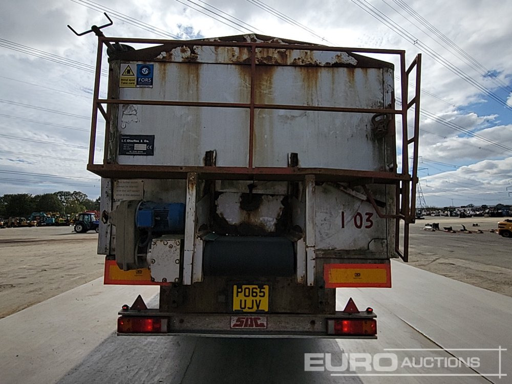 SDC Trailer Tri Axle Bulk Trailer - Bandlosser oplegger: afbeelding 4 SDC Trailer Tri Axle Bulk Trailer - Bandlosser oplegger: afbeelding 4
