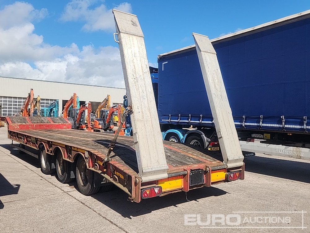 SDC Tri Axle Stepframe Low Loader Trailer, Ramps - Dieplader oplegger: afbeelding 2 SDC Tri Axle Stepframe Low Loader Trailer, Ramps - Dieplader oplegger: afbeelding 2