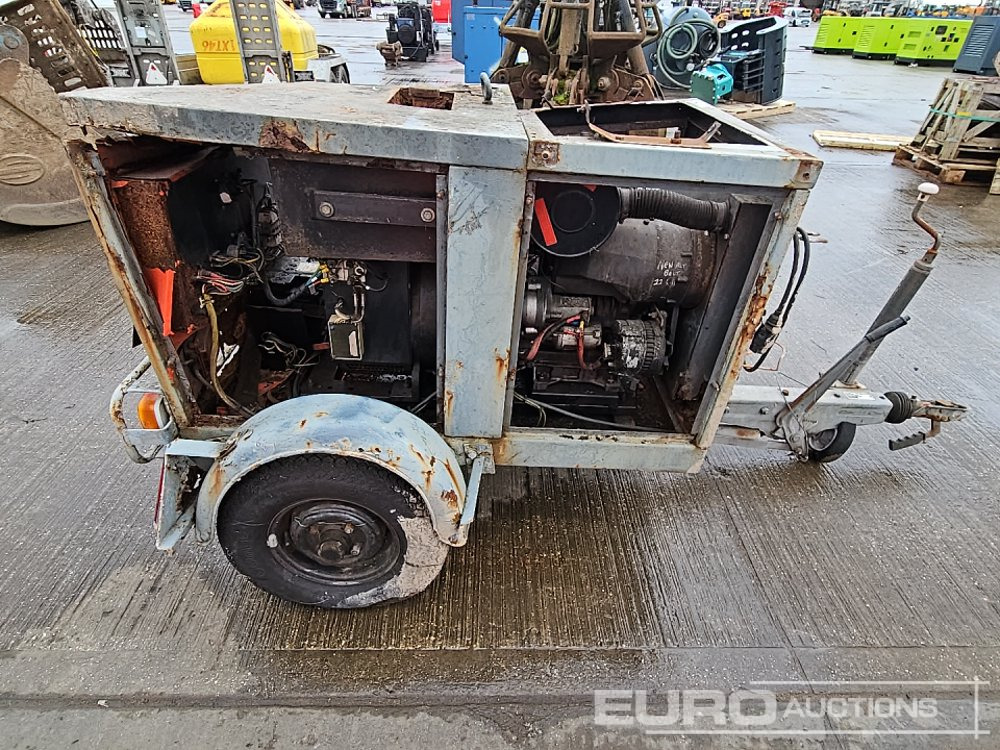 Single Axle 240Volt Generator, Lister Petter Engine - Industrie generator: afbeelding 2 Single Axle 240Volt Generator, Lister Petter Engine - Industrie generator: afbeelding 2