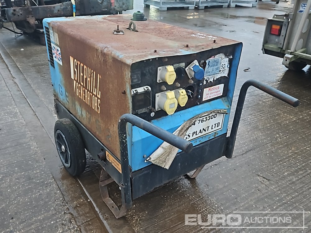 Stephill 6kVA Generator, Kubota Engine - Industrie generator: afbeelding 3 Stephill 6kVA Generator, Kubota Engine - Industrie generator: afbeelding 3