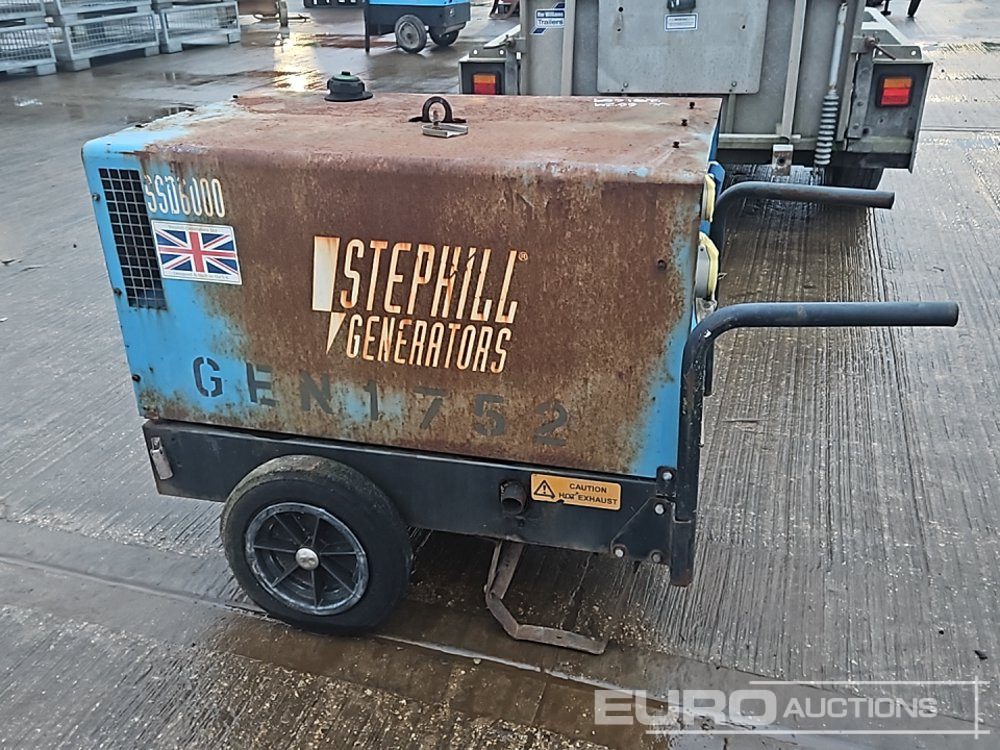 Stephill 6kVA Generator, Kubota Engine - Industrie generator: afbeelding 2 Stephill 6kVA Generator, Kubota Engine - Industrie generator: afbeelding 2