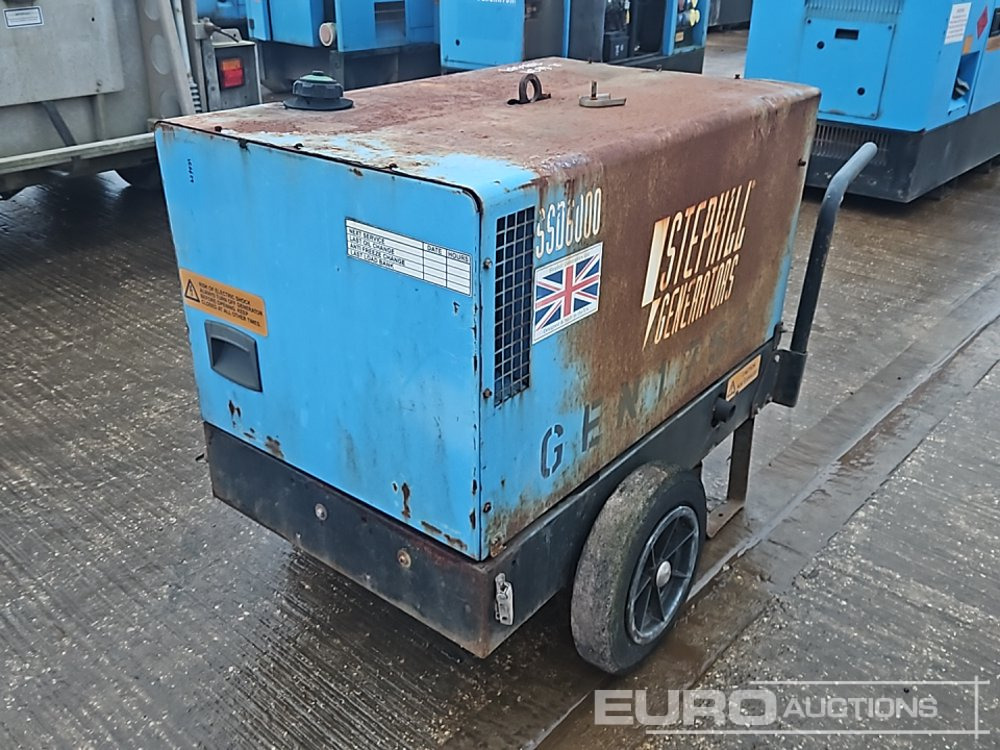 Stephill 6kVA Generator, Kubota Engine - Industrie generator: afbeelding 1 Stephill 6kVA Generator, Kubota Engine - Industrie generator: afbeelding 1