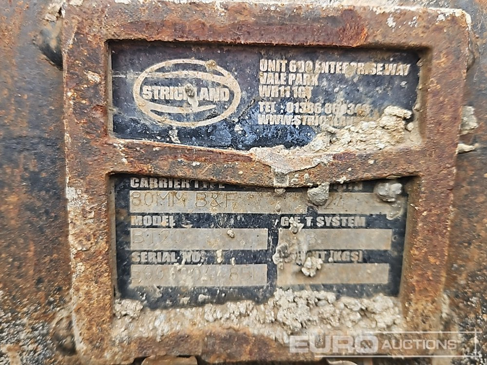 Bak Strickland 24" Digging Bucket 80mm Pin to suit 20 Ton Excavator: afbeelding 13 Bak Strickland 24" Digging Bucket 80mm Pin to suit 20 Ton Excavator: afbeelding 13