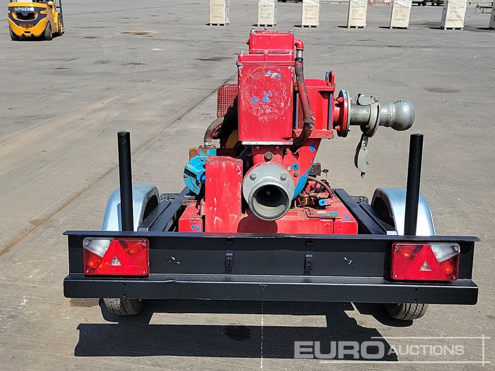 Sykes Single Axle 4" Water Pump, Diesel Engine - Water pomp: afbeelding 4 Sykes Single Axle 4" Water Pump, Diesel Engine - Water pomp: afbeelding 4
