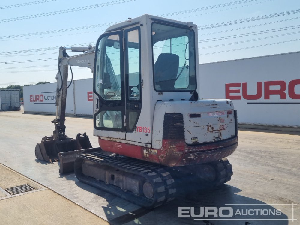 Takeuchi TB135 - Minigraafmachine: afbeelding 3 Takeuchi TB135 - Minigraafmachine: afbeelding 3