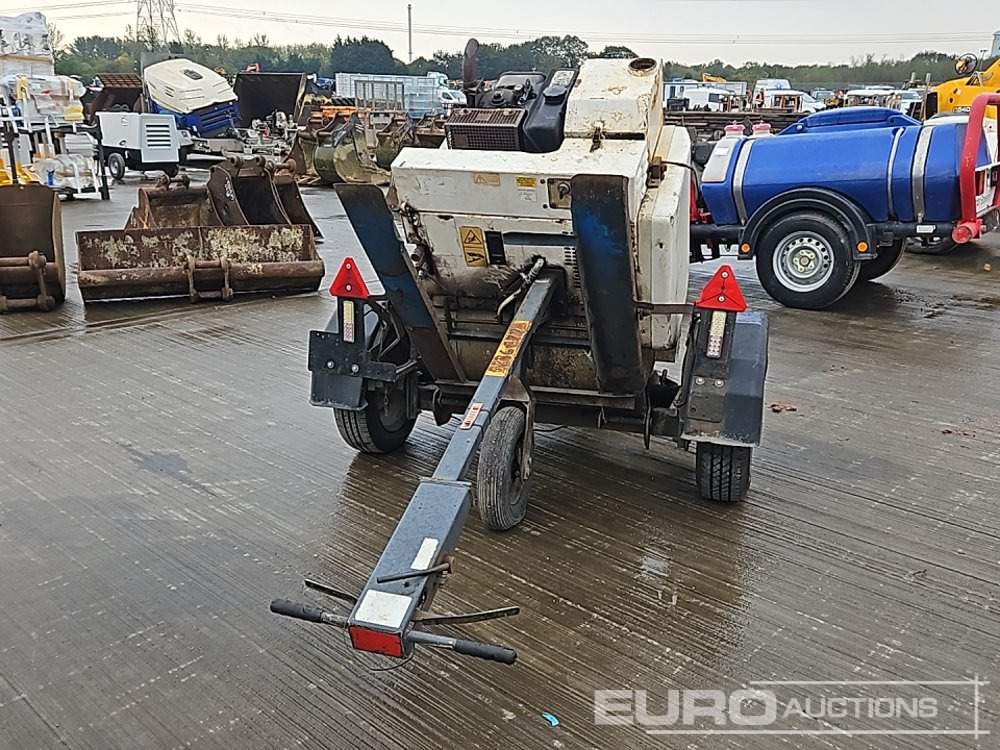 Terex Single Drum Vibrating Pedestrian Roller, Single Axle trailer - Asfaltmachine: afbeelding 2 Terex Single Drum Vibrating Pedestrian Roller, Single Axle trailer - Asfaltmachine: afbeelding 2