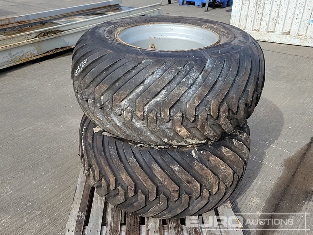 Trelleborg 500/60-22.5 Tyre & Rim (2 of) - Band: afbeelding 2 Trelleborg 500/60-22.5 Tyre & Rim (2 of) - Band: afbeelding 2