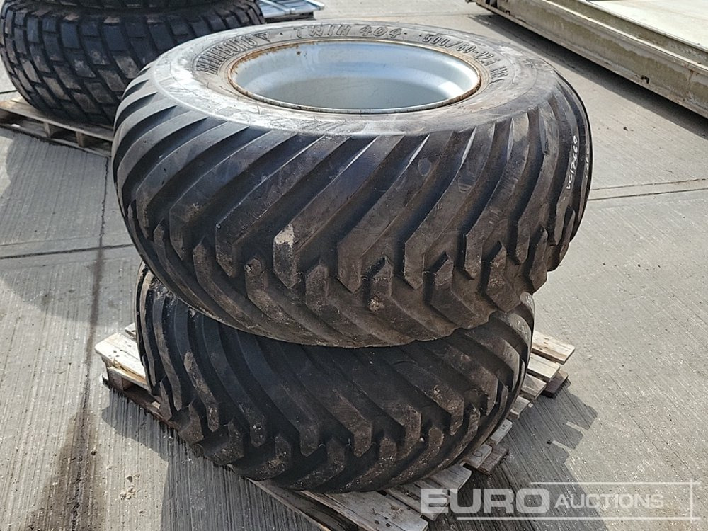 Trelleborg 500/60-22.5 Tyre & Rim (2 of) - Band: afbeelding 5 Trelleborg 500/60-22.5 Tyre & Rim (2 of) - Band: afbeelding 5