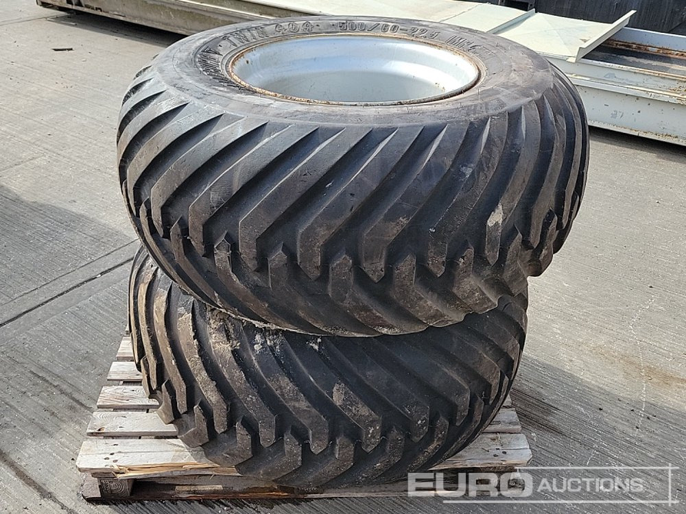 Trelleborg 500/60-22.5 Tyre & Rim (2 of) - Band: afbeelding 4 Trelleborg 500/60-22.5 Tyre & Rim (2 of) - Band: afbeelding 4