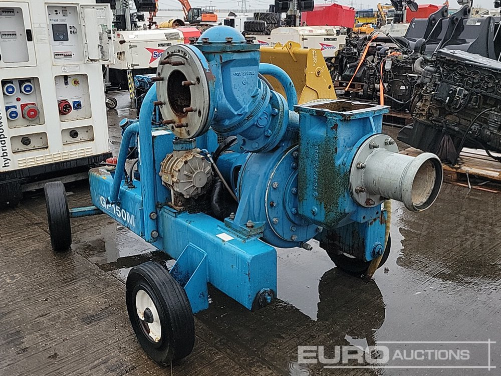 Twin Axle 6" Water Pump, Lister Engine - Water pomp: afbeelding 3 Twin Axle 6" Water Pump, Lister Engine - Water pomp: afbeelding 3