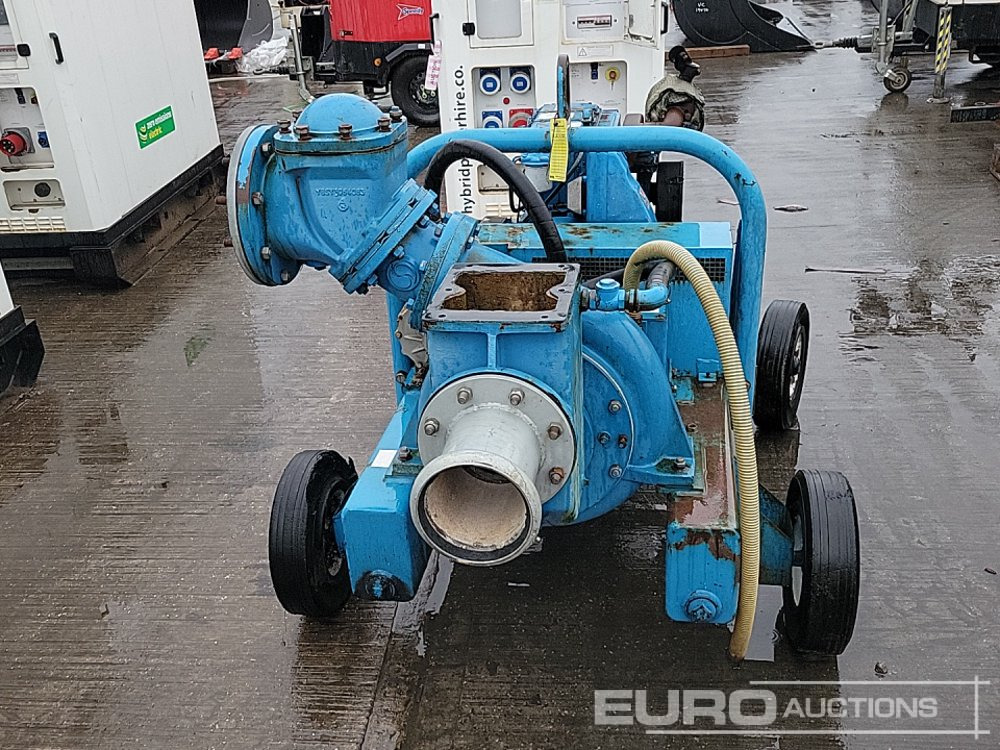 Twin Axle 6" Water Pump, Lister Engine - Water pomp: afbeelding 4 Twin Axle 6" Water Pump, Lister Engine - Water pomp: afbeelding 4