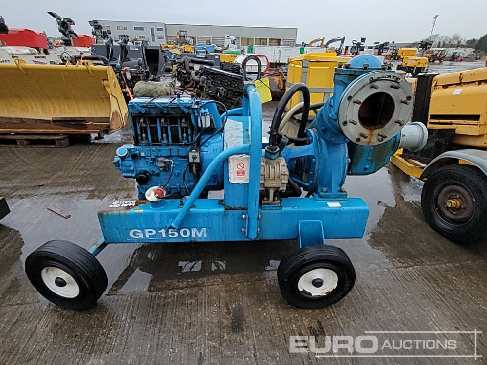 Twin Axle 6" Water Pump, Lister Engine - Water pomp: afbeelding 2 Twin Axle 6" Water Pump, Lister Engine - Water pomp: afbeelding 2