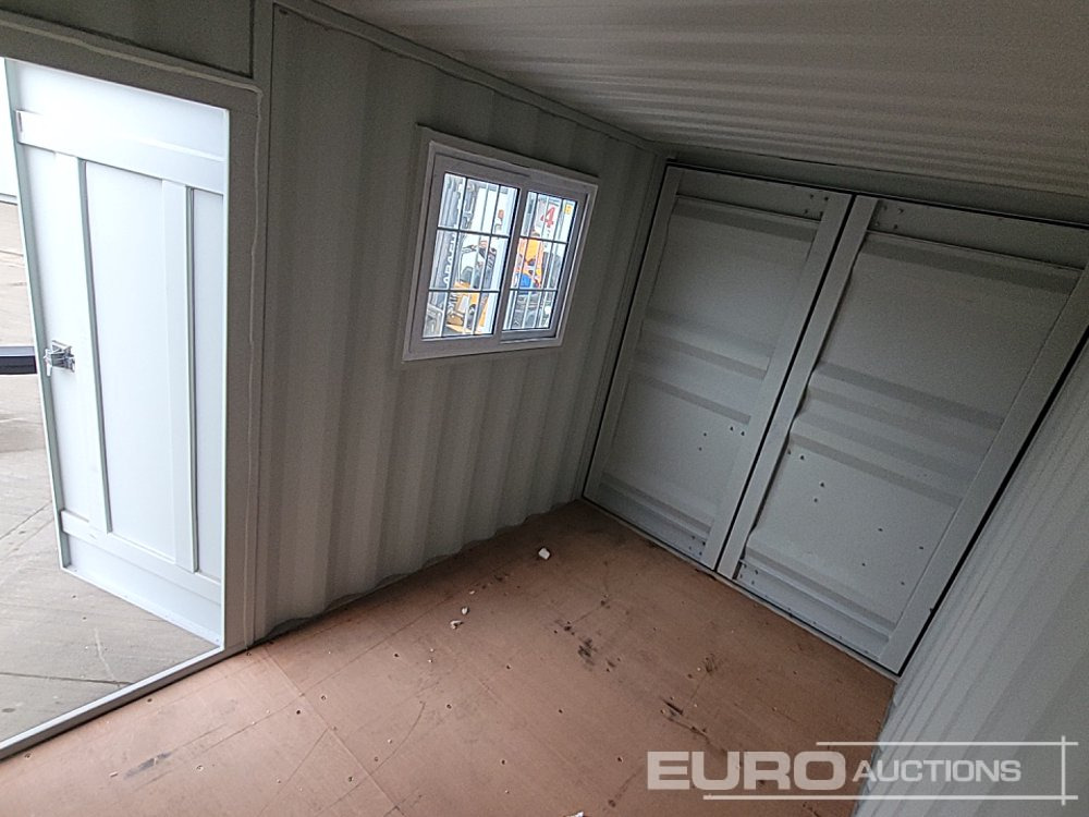 Zeecontainer Unused 2025 12' x 7' Container, 1 Door, 1 Window, 1 End Door (Cannot Be Reconsigned): afbeelding 14