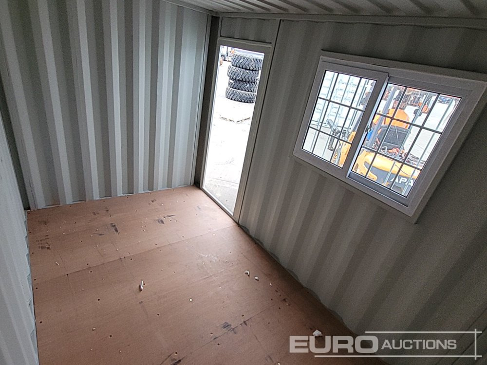 Zeecontainer Unused 2025 12' x 7' Container, 1 Door, 1 Window, 1 End Door (Cannot Be Reconsigned): afbeelding 15