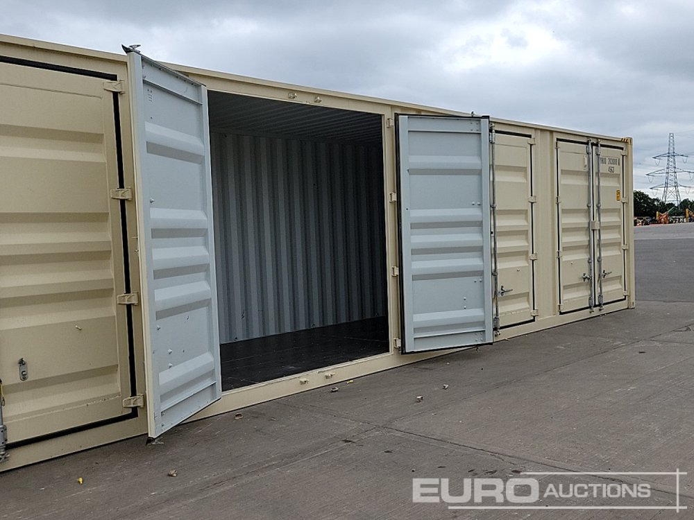 Zeecontainer Unused 2025 40' x 8' HQ Container, 4 Side Doors, 1 End Door (Cannot Be Reconsigned): afbeelding 17