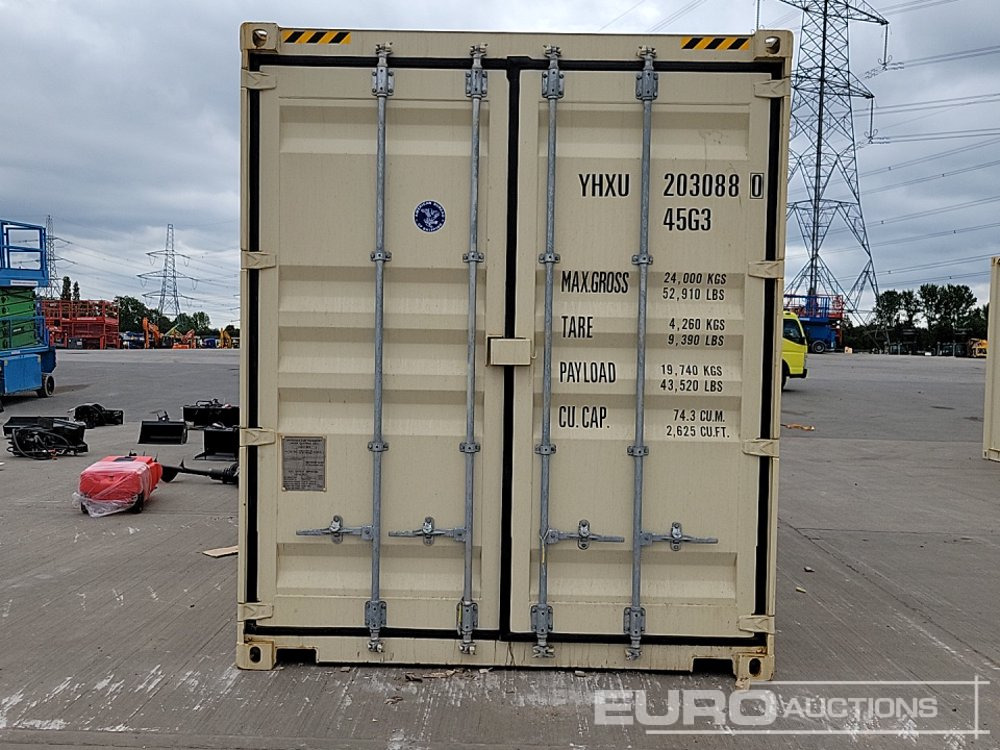 Zeecontainer Unused 2025 40' x 8' HQ Container, 4 Side Doors, 1 End Door (Cannot Be Reconsigned): afbeelding 8