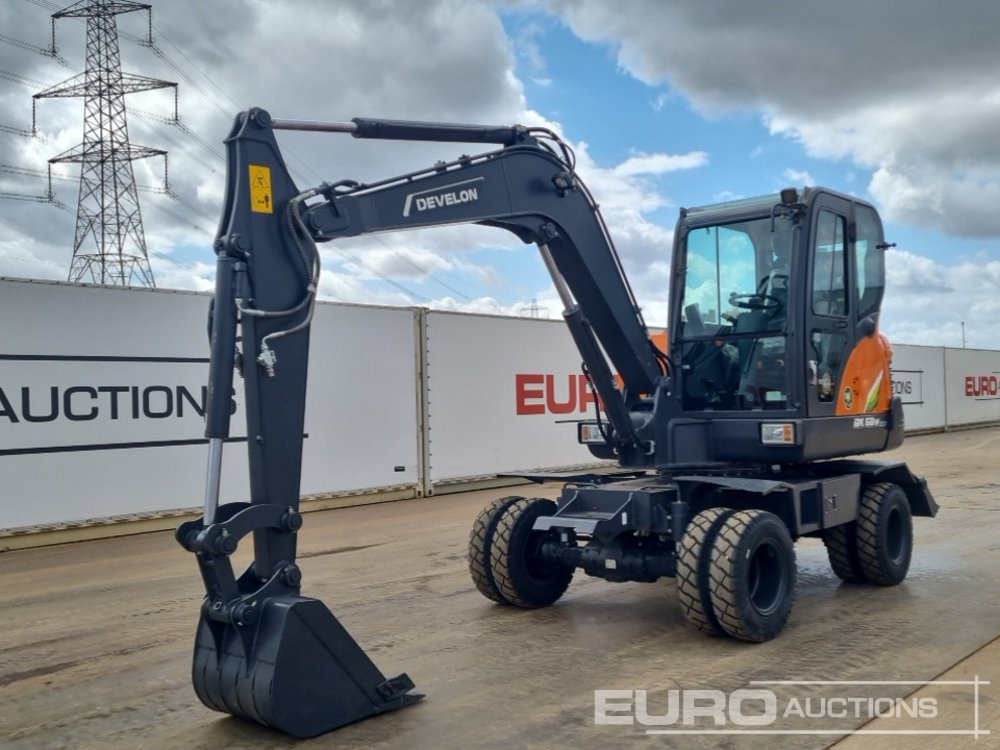 Unused 2025 Develon DX60WN ECO-1 - Mobiele graafmachine: afbeelding 1 Unused 2025 Develon DX60WN ECO-1 - Mobiele graafmachine: afbeelding 1