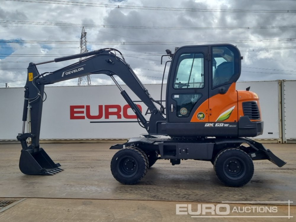 Unused 2025 Develon DX60WN ECO-1 - Mobiele graafmachine: afbeelding 2 Unused 2025 Develon DX60WN ECO-1 - Mobiele graafmachine: afbeelding 2