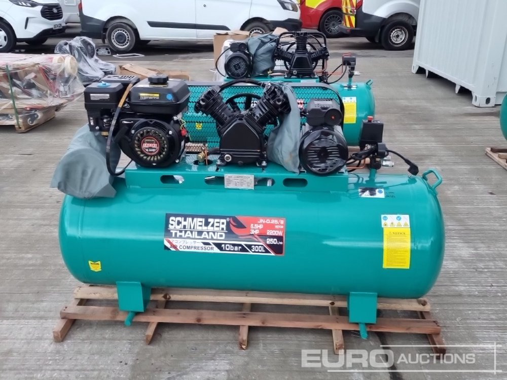 Unused 2025 Schmelzer JN-0.25/8-300L - Luchtcompressor: afbeelding 2 Unused 2025 Schmelzer JN-0.25/8-300L - Luchtcompressor: afbeelding 2
