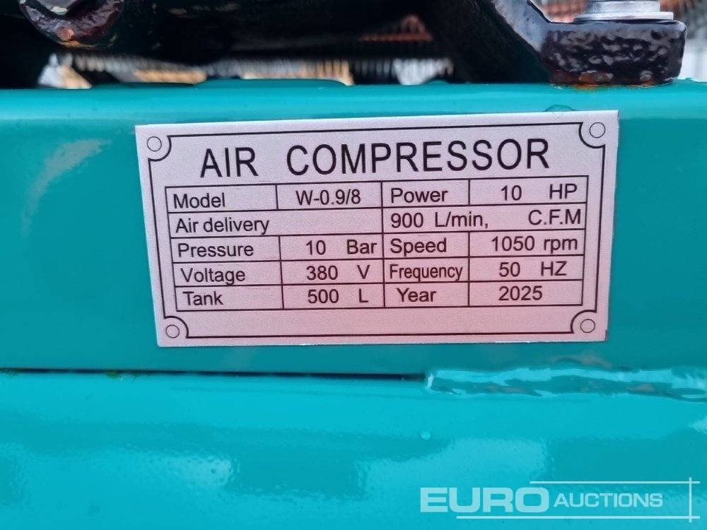 Luchtcompressor Unused 2025 Schmelzer W-0.9/8-500L: afbeelding 26