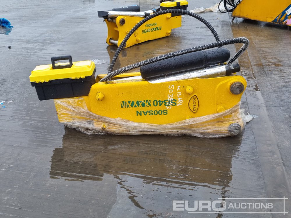 Unused 2025 Soosan SB40 - Hydraulische hamer: afbeelding 2 Unused 2025 Soosan SB40 - Hydraulische hamer: afbeelding 2