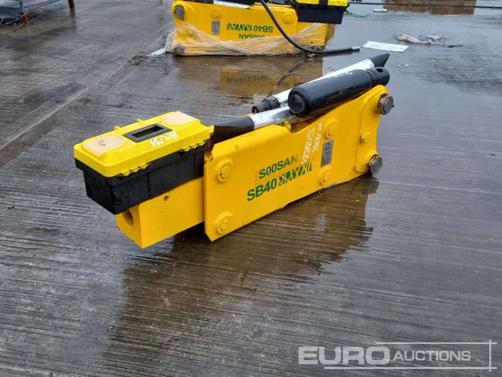 Unused 2025 Soosan SB40 - Hydraulische hamer: afbeelding 1 Unused 2025 Soosan SB40 - Hydraulische hamer: afbeelding 1