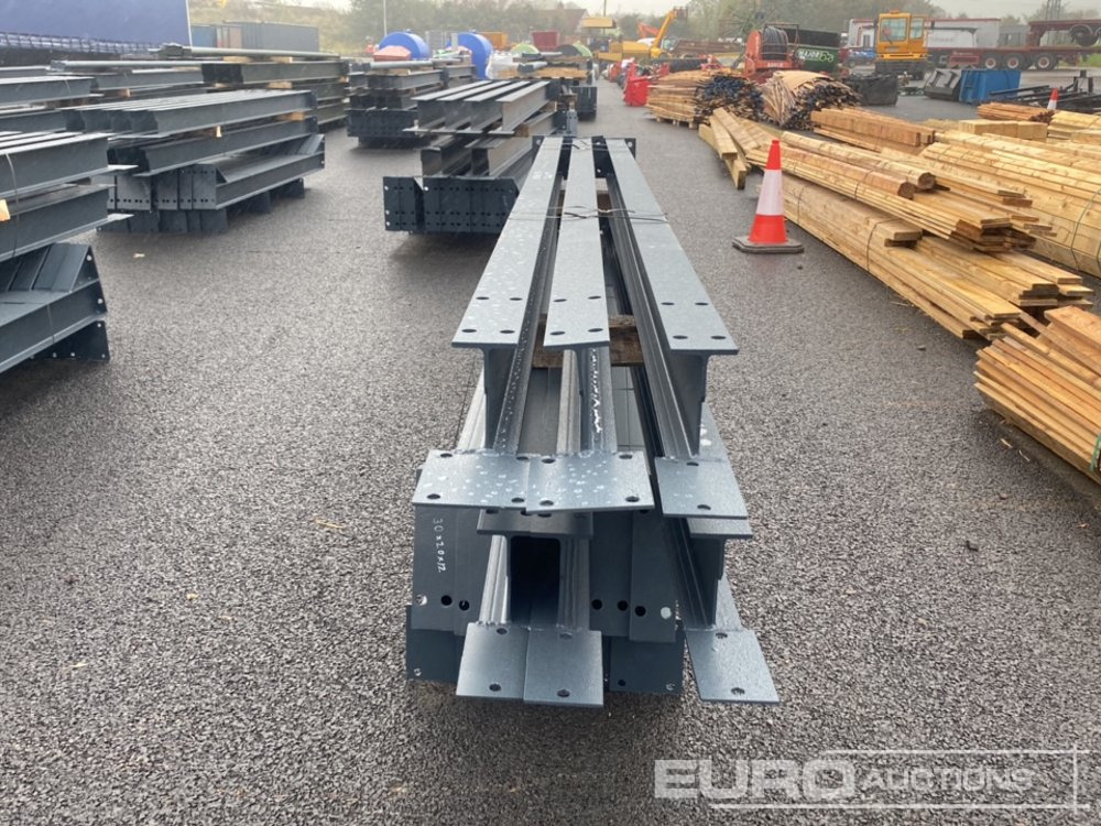 Unused 30’ x 20’ x 12’ Steel Frame Building, 12.5 Roof Pitch, Purlin Cleats - Wooncontainer: afbeelding 3 Unused 30’ x 20’ x 12’ Steel Frame Building, 12.5 Roof Pitch, Purlin Cleats - Wooncontainer: afbeelding 3