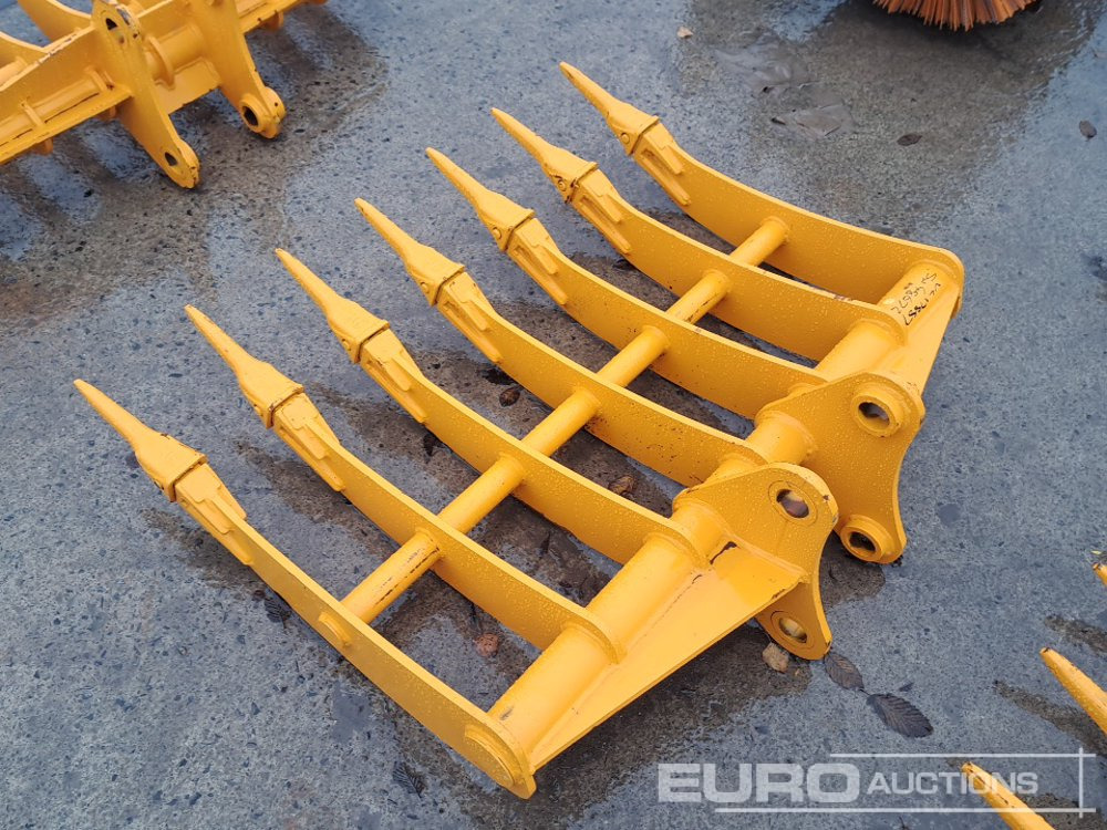 Unused 44" Rake 45mm Pin to suit 4-6 Ton Excavator - Bak: afbeelding 2 Unused 44" Rake 45mm Pin to suit 4-6 Ton Excavator - Bak: afbeelding 2