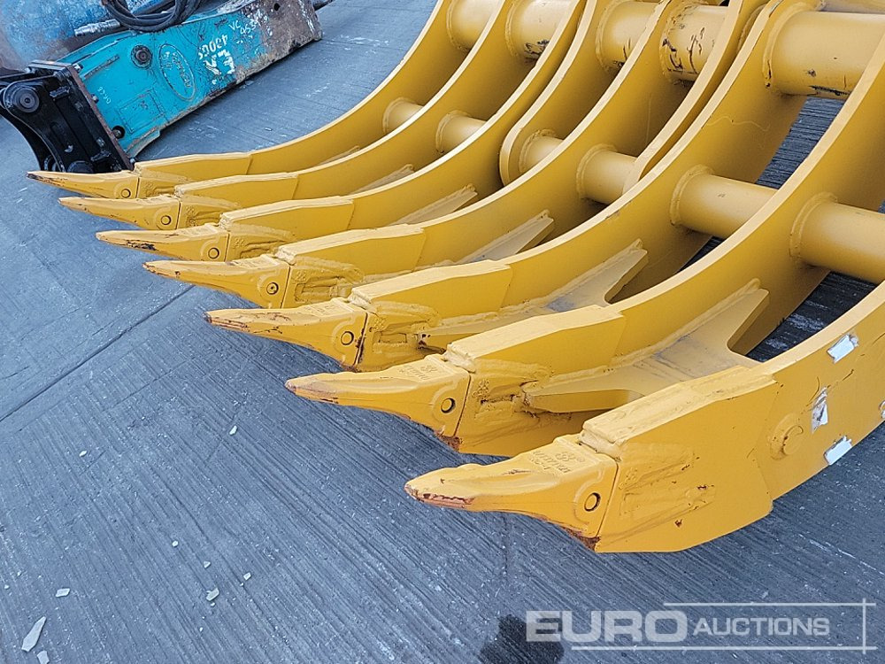 Nieuw Bak Unused 65" Rake 80mm Pin to suit 20 Ton Excavator: afbeelding 10