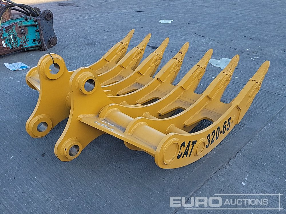 Nieuw Bak Unused 65" Rake 80mm Pin to suit 20 Ton Excavator: afbeelding 6