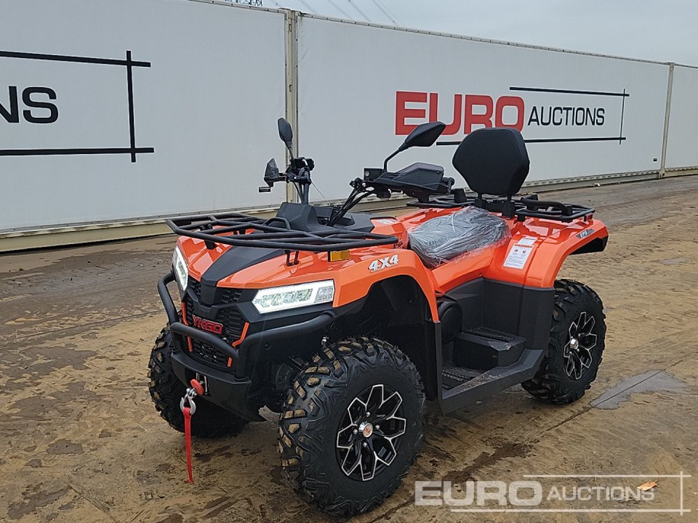 Unused Beast 450L, 4WD Petrol Quad Bike, Front Winch, Power Steering, Front & Rear Diff Lock, Alloy Wheels, LED pack, Rear Tow Hitch, Backrest, T3b Engine - Quad: afbeelding 1 Unused Beast 450L, 4WD Petrol Quad Bike, Front Winch, Power Steering, Front & Rear Diff Lock, Alloy Wheels, LED pack, Rear Tow Hitch, Backrest, T3b Engine - Quad: afbeelding 1