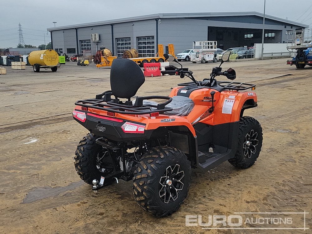 Unused Beast 450L, 4WD Petrol Quad Bike, Front Winch, Power Steering, Front & Rear Diff Lock, Alloy Wheels, LED pack, Rear Tow Hitch, Backrest, T3b Engine - Quad: afbeelding 5 Unused Beast 450L, 4WD Petrol Quad Bike, Front Winch, Power Steering, Front & Rear Diff Lock, Alloy Wheels, LED pack, Rear Tow Hitch, Backrest, T3b Engine - Quad: afbeelding 5