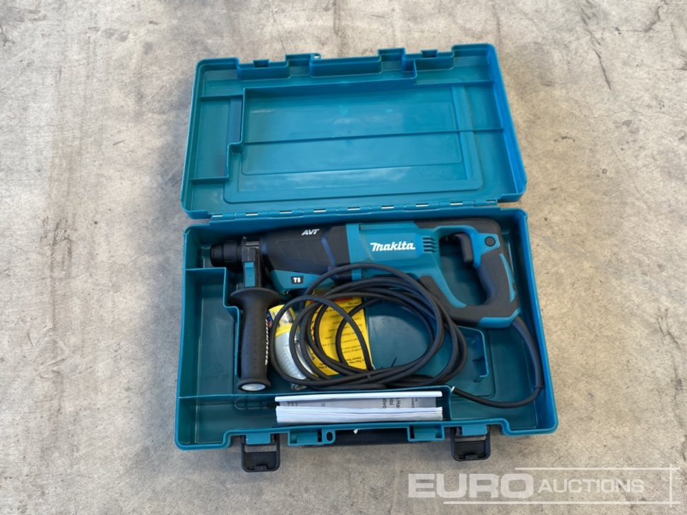 Bouwmaterieel Unused Makita HR2641 SDS 110v 2 Speed Hammer Drill: afbeelding 8