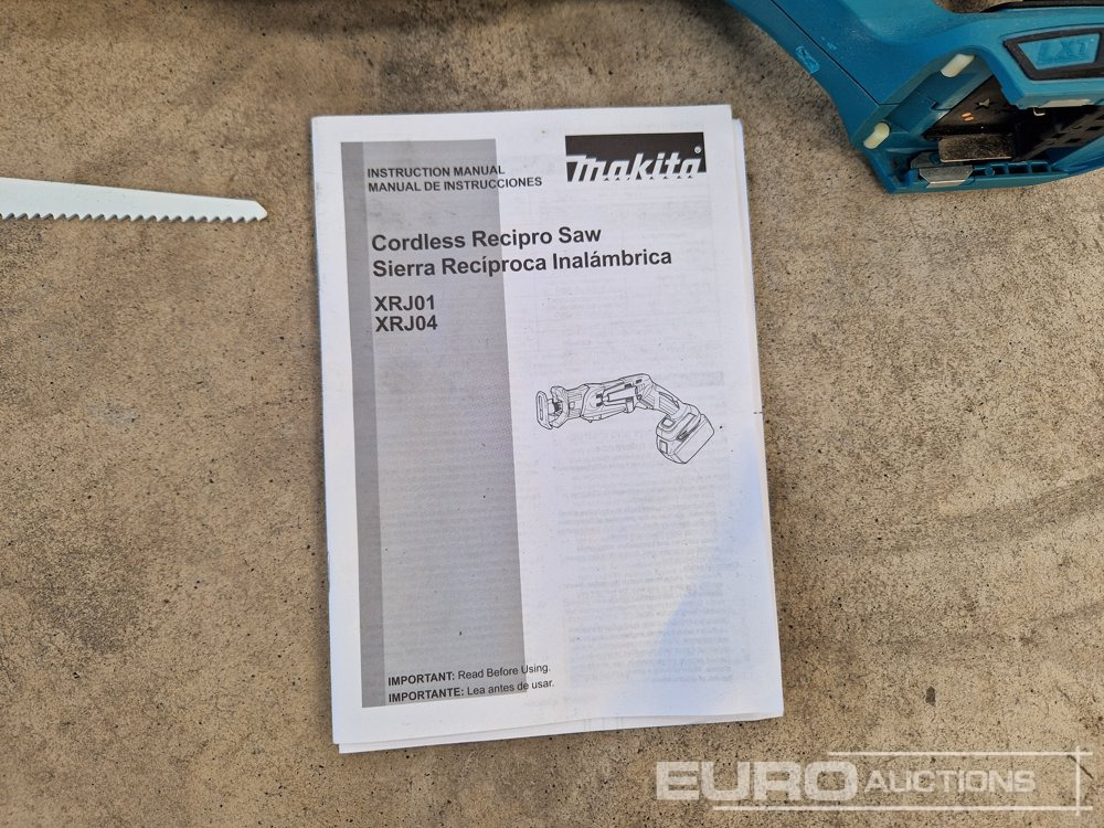 Unused Makita XRJ04 18v XLT Recip Saw (Body Only) - Bouwmaterieel: afbeelding 5 Unused Makita XRJ04 18v XLT Recip Saw (Body Only) - Bouwmaterieel: afbeelding 5