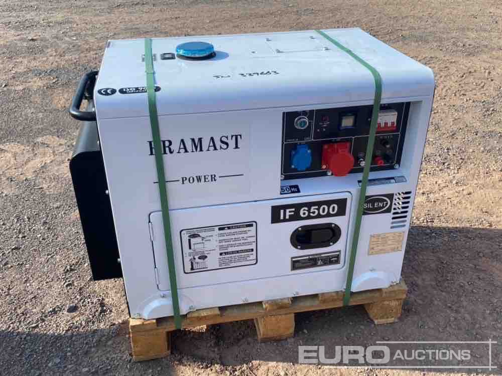 Unused Pramast 2kVA Diesel Generator - Industrie generator: afbeelding 1 Unused Pramast 2kVA Diesel Generator - Industrie generator: afbeelding 1