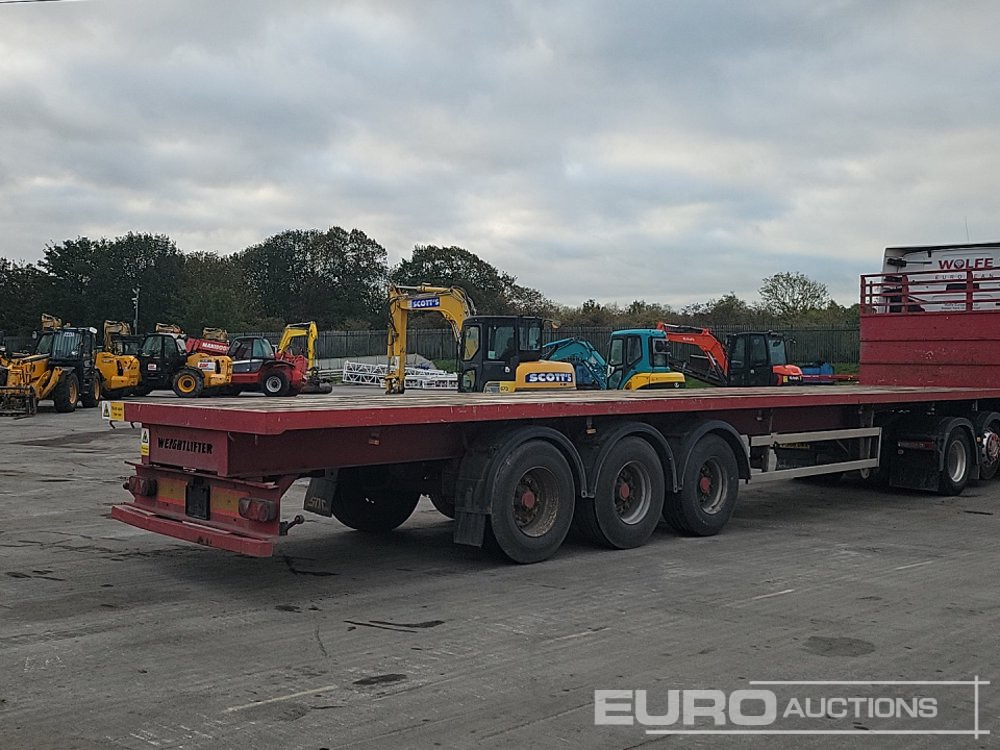 Weightlifter Tri Axle Flatbed Trailer - Vlakke/ Open oplegger: afbeelding 5 Weightlifter Tri Axle Flatbed Trailer - Vlakke/ Open oplegger: afbeelding 5