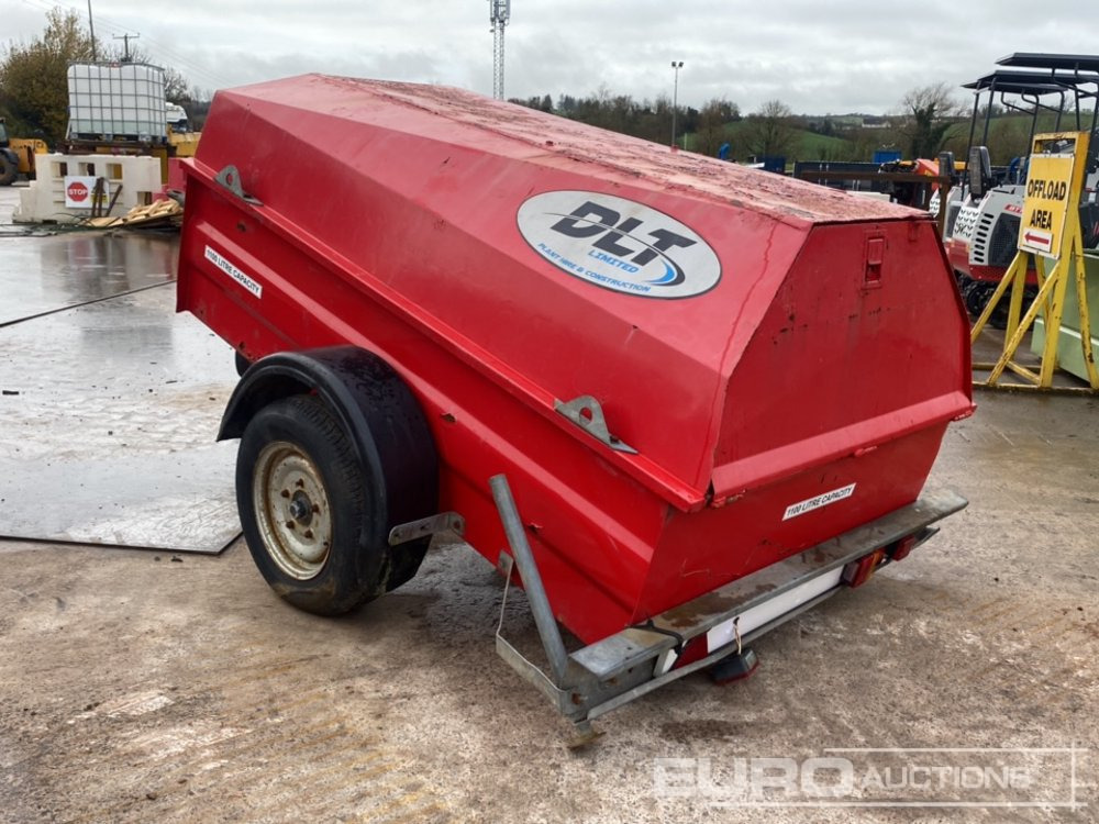 Western 1100 Litre Single Axle Bunded Fuel Bowser, 12 Volt Pump - Opslagtank: afbeelding 3 Western 1100 Litre Single Axle Bunded Fuel Bowser, 12 Volt Pump - Opslagtank: afbeelding 3