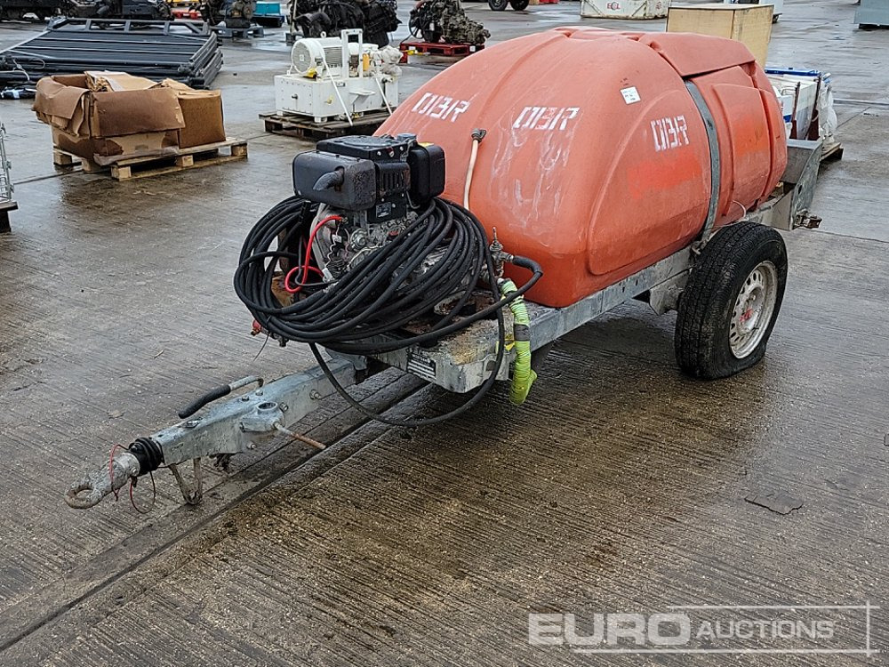 Western Single Axle Plastic Water Bowser, Yanmar Pressure Washer - Hogedrukreiniger: afbeelding 1 Western Single Axle Plastic Water Bowser, Yanmar Pressure Washer - Hogedrukreiniger: afbeelding 1