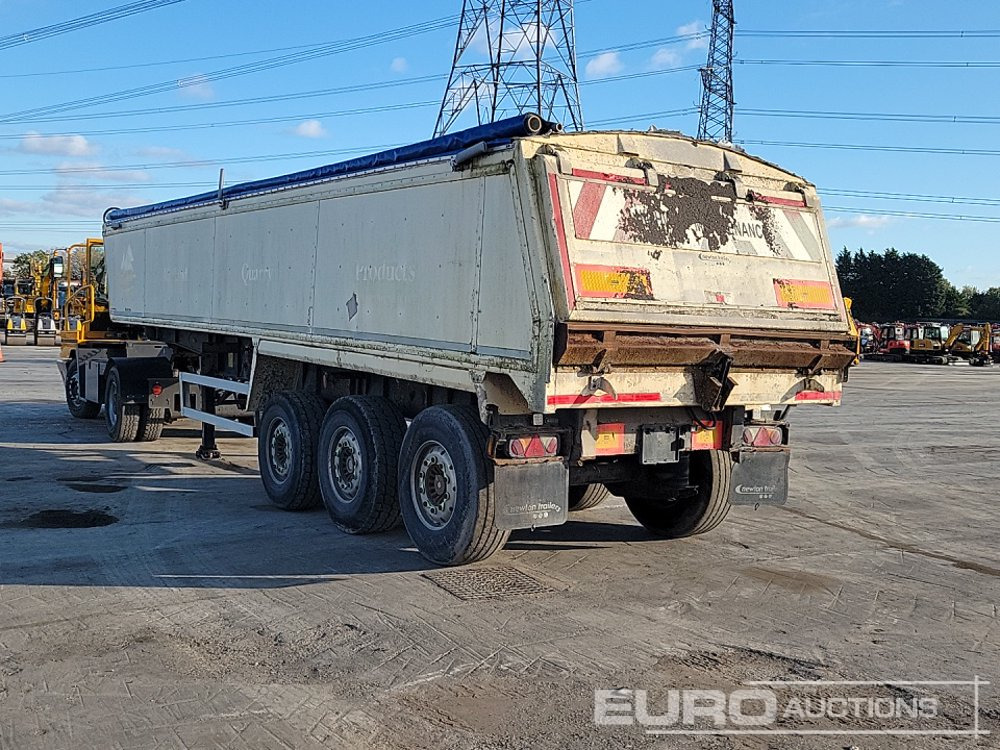 Wilcox Tri Axle Tipping Trailer, Front Lift Axle, Easy Sheet - Kipper oplegger: afbeelding 3 Wilcox Tri Axle Tipping Trailer, Front Lift Axle, Easy Sheet - Kipper oplegger: afbeelding 3