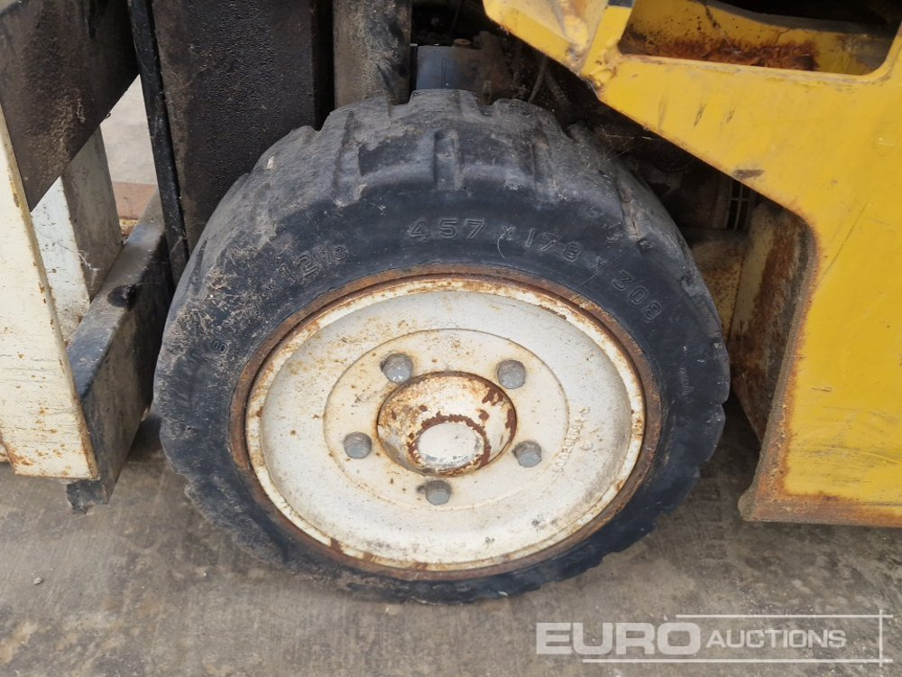 Elektrische heftruck Yale ERC12DAEV2160 Electric Forklift, 2 Stage Mast, Forks (No Drive): afbeelding 12