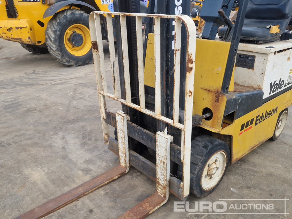 Elektrische heftruck Yale ERC12DAEV2160 Electric Forklift, 2 Stage Mast, Forks (No Drive): afbeelding 16