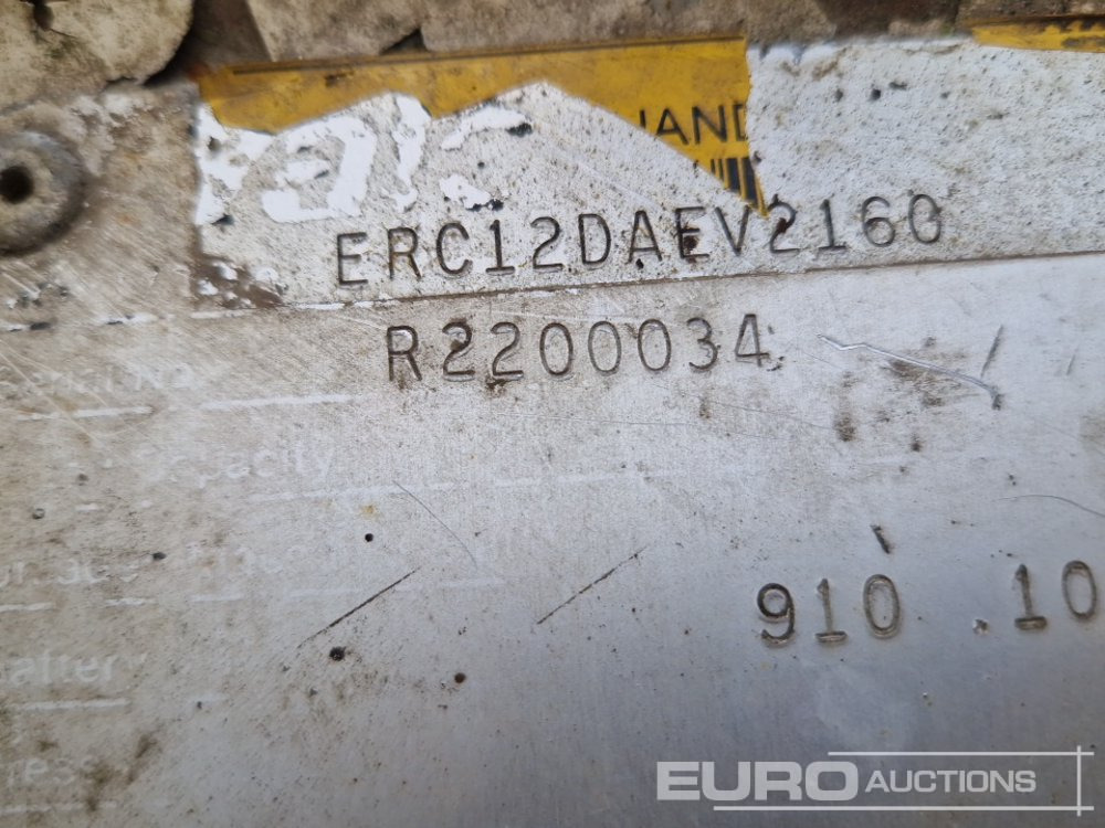 Elektrische heftruck Yale ERC12DAEV2160 Electric Forklift, 2 Stage Mast, Forks (No Drive): afbeelding 35