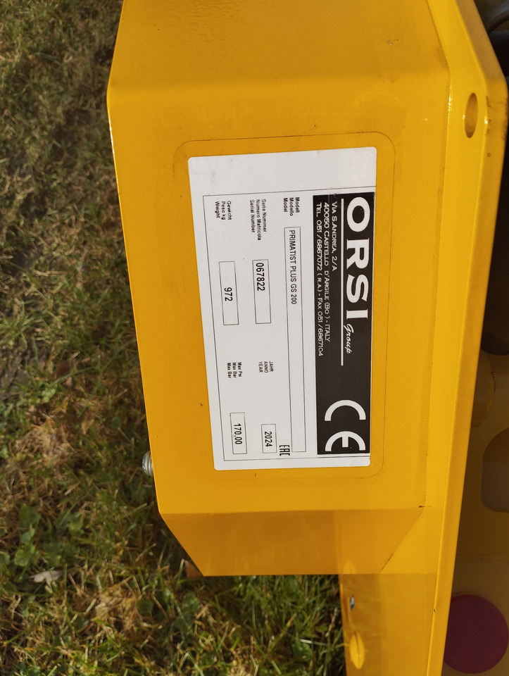 Orsi trincia laterale nuova Primatist Plus GS 200 - Verstek klepelmaaier: afbeelding 3 Orsi trincia laterale nuova Primatist Plus GS 200 - Verstek klepelmaaier: afbeelding 3