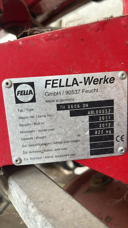 Voltafieno usato Fella TH6606 - Hooischudder: afbeelding 2 Voltafieno usato Fella TH6606 - Hooischudder: afbeelding 2