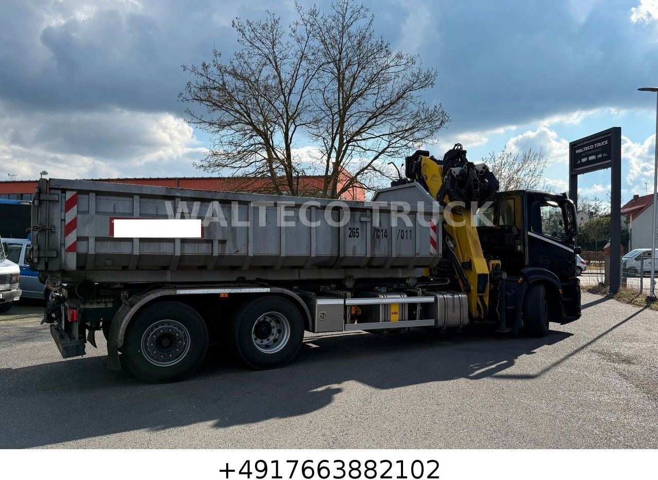 Iveco X Way 460/Abroll HYVA/KRAN TAYFUN/LENKACHSE - Haakarmsysteem vrachtwagen: afbeelding 4 Iveco X Way 460/Abroll HYVA/KRAN TAYFUN/LENKACHSE - Haakarmsysteem vrachtwagen: afbeelding 4