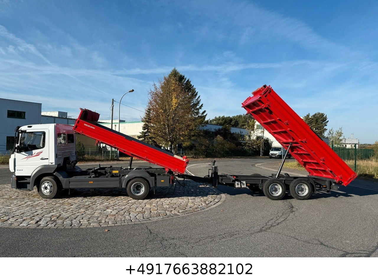 Mercedes-Benz Atego 1023 + Anhänger Dreiseitenkipper - Kipper vrachtwagen: afbeelding 2 Mercedes-Benz Atego 1023 + Anhänger Dreiseitenkipper - Kipper vrachtwagen: afbeelding 2