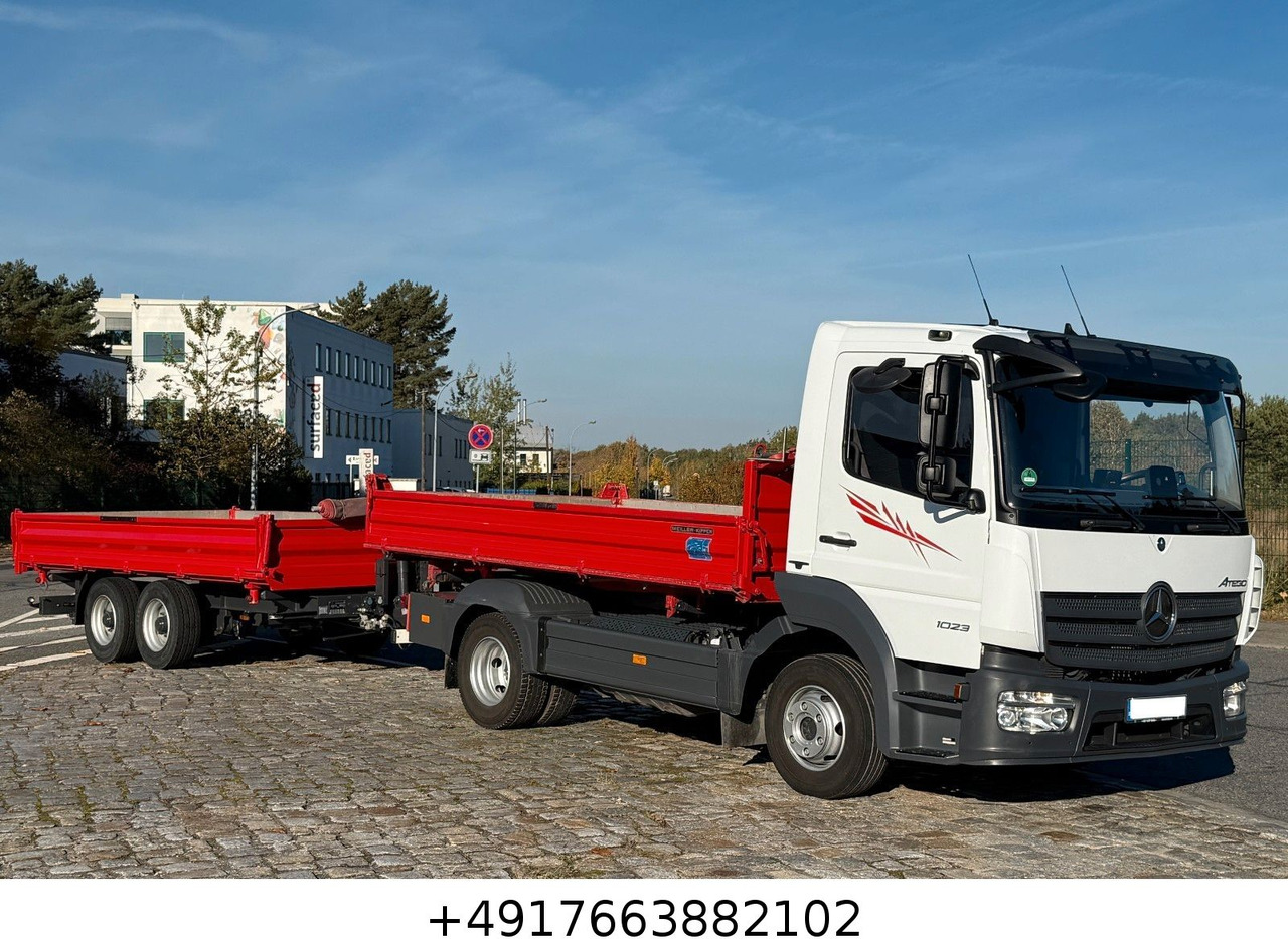 Mercedes-Benz Atego 1023 + Anhänger Dreiseitenkipper - Kipper vrachtwagen: afbeelding 4 Mercedes-Benz Atego 1023 + Anhänger Dreiseitenkipper - Kipper vrachtwagen: afbeelding 4