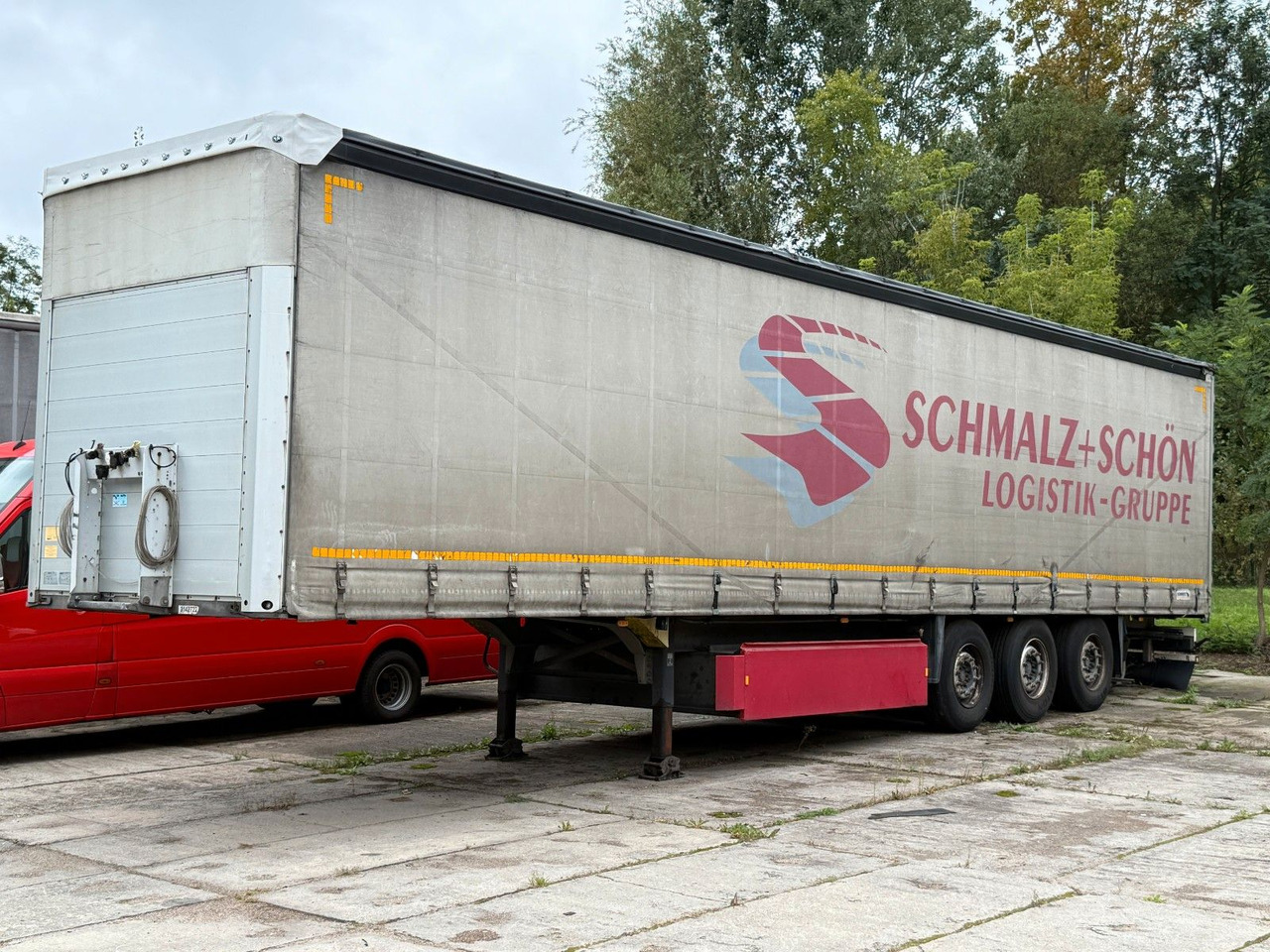 Schmitz Cargobull Standart Seitenplane/Liftachse/Palettenkasten - Schuifzeiloplegger: afbeelding 1 Schmitz Cargobull Standart Seitenplane/Liftachse/Palettenkasten - Schuifzeiloplegger: afbeelding 1