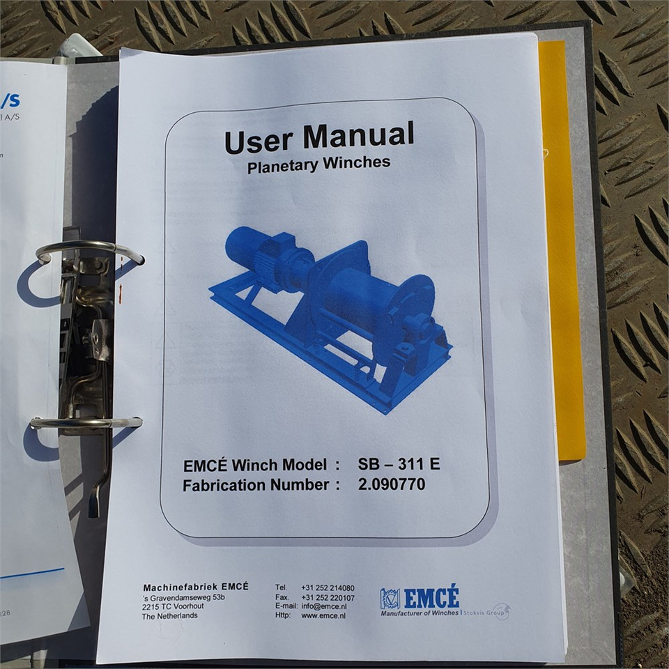 ABC EMCE SB-311E - Lier: afbeelding 4 ABC EMCE SB-311E - Lier: afbeelding 4